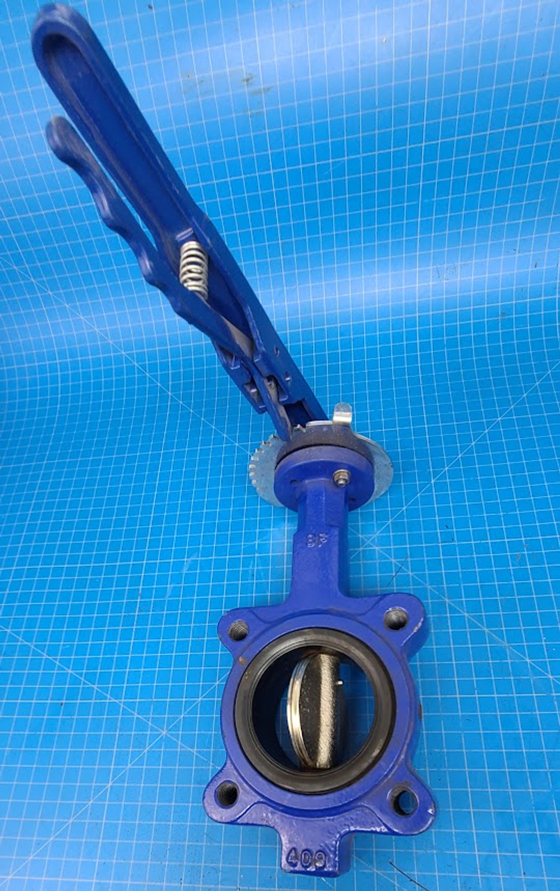 Sure Flow Size 3" Ductile Iron BFV Butterfly Valve with 10 Position Lever