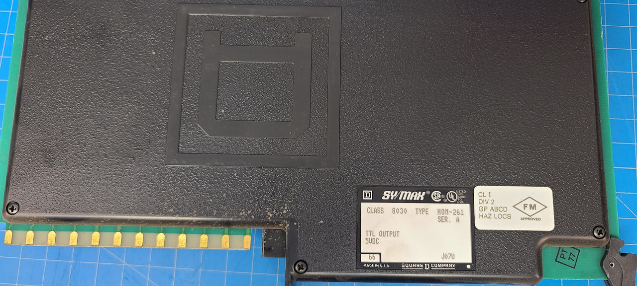 Square D Sy/Max TTL Output Module 8030 HOM-261
