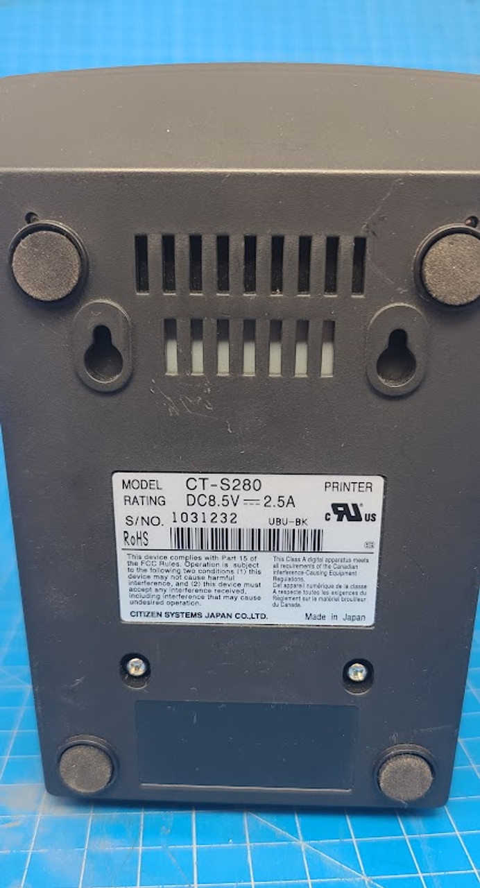 Citizen Thermal Receipt Printer CT-S280 No Power Cable