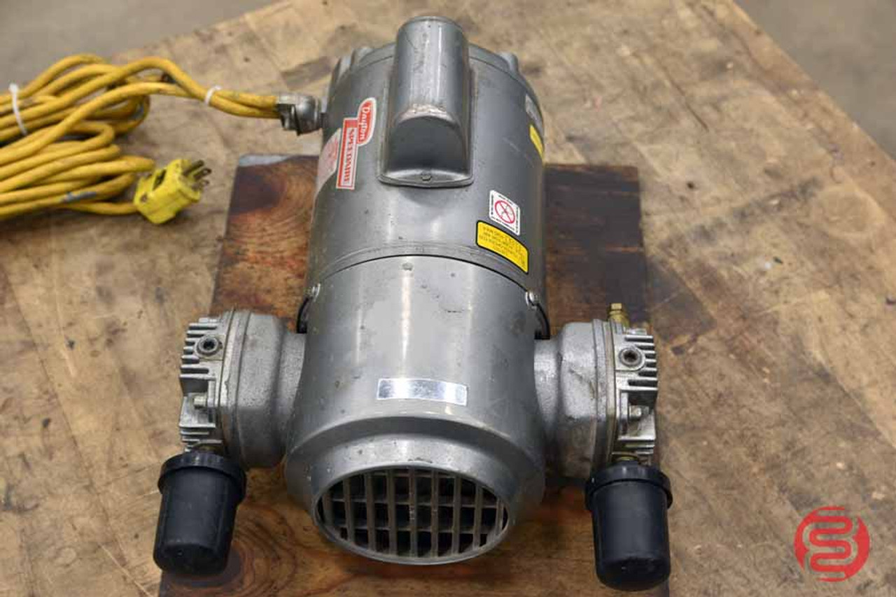 Gast 0.5 hp 1 Ph 115/230V AC 100 psi Piston Air Compressor 2Z869