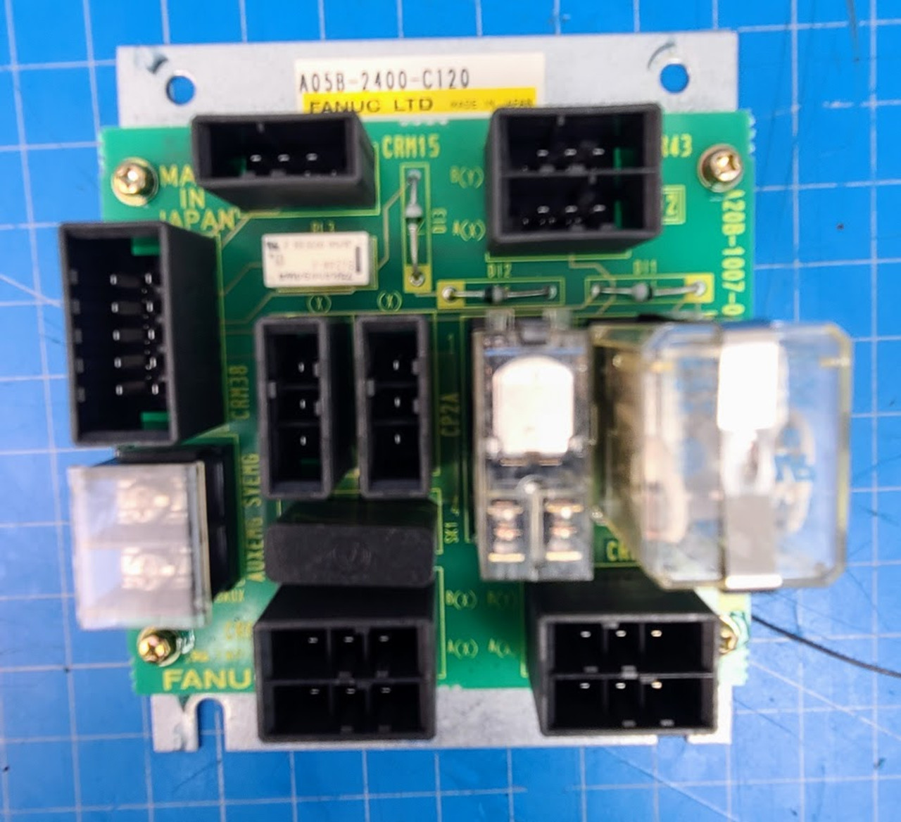 Fanuc Emergency Stop Unit PC Board A05B-2400-C120