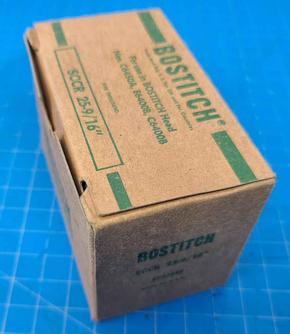 Bostitch SCCR 25-9/16" Staples Box of 5000