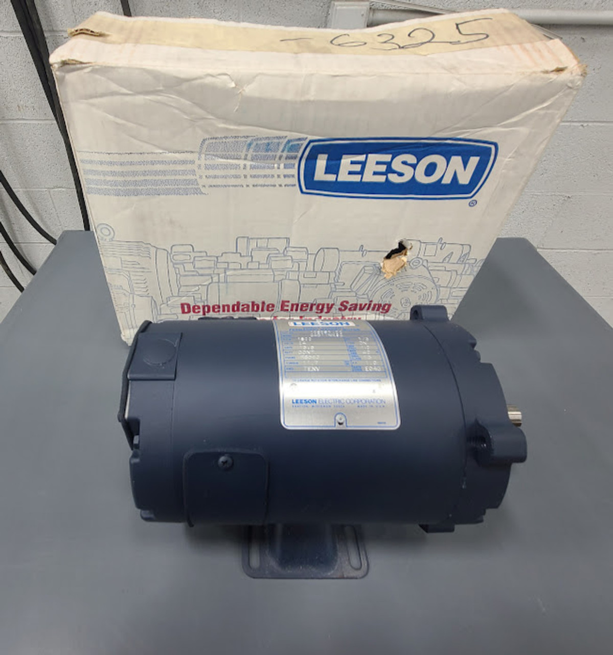 Leeson 1800 RPM 24 V 13.5 Amp 1/3 HP DC Magnet Motor 108050.00