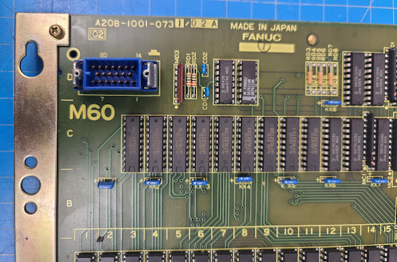 Fanuc I/O Card Circuit Board A20B-1001-0731/02A