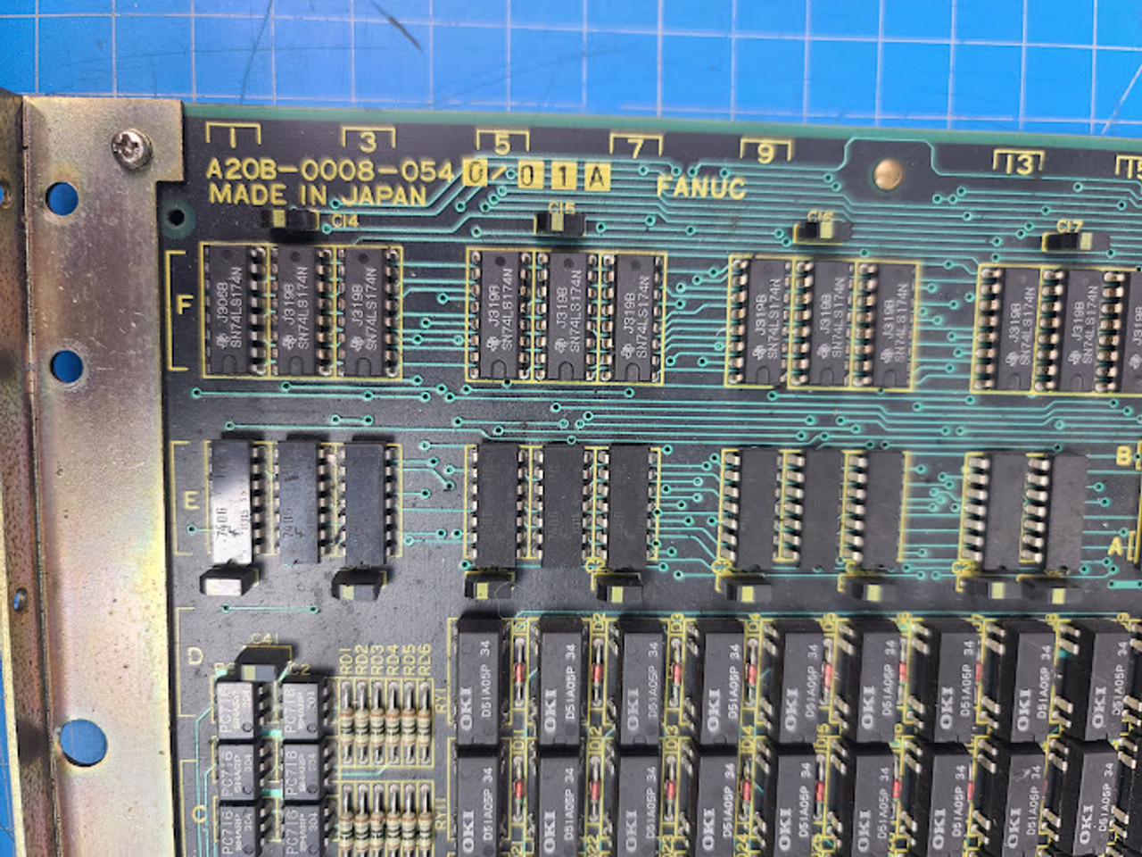 Fanuc I/O Module Circuit Board A20B-0008-0540/01A