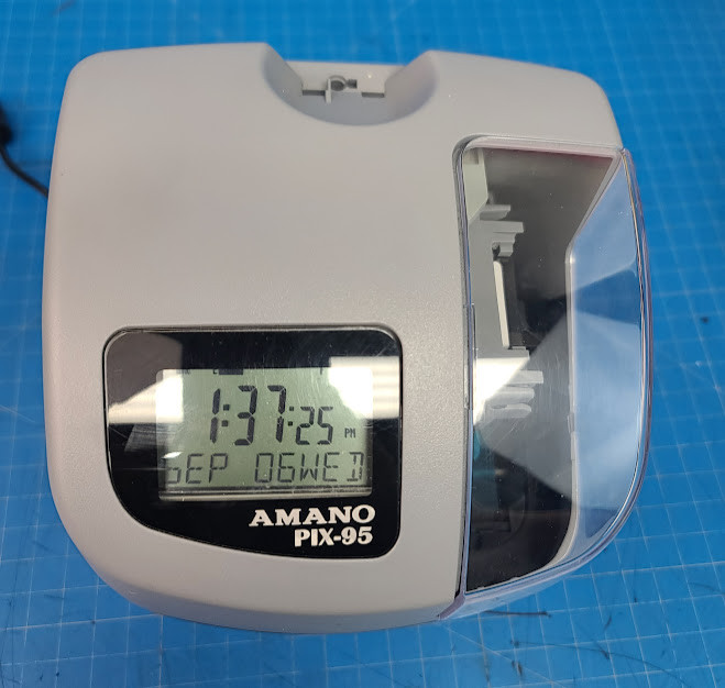Amano Pix 3000x Ribbon Amano BX1500 Time Clocks Amano Time Clock
