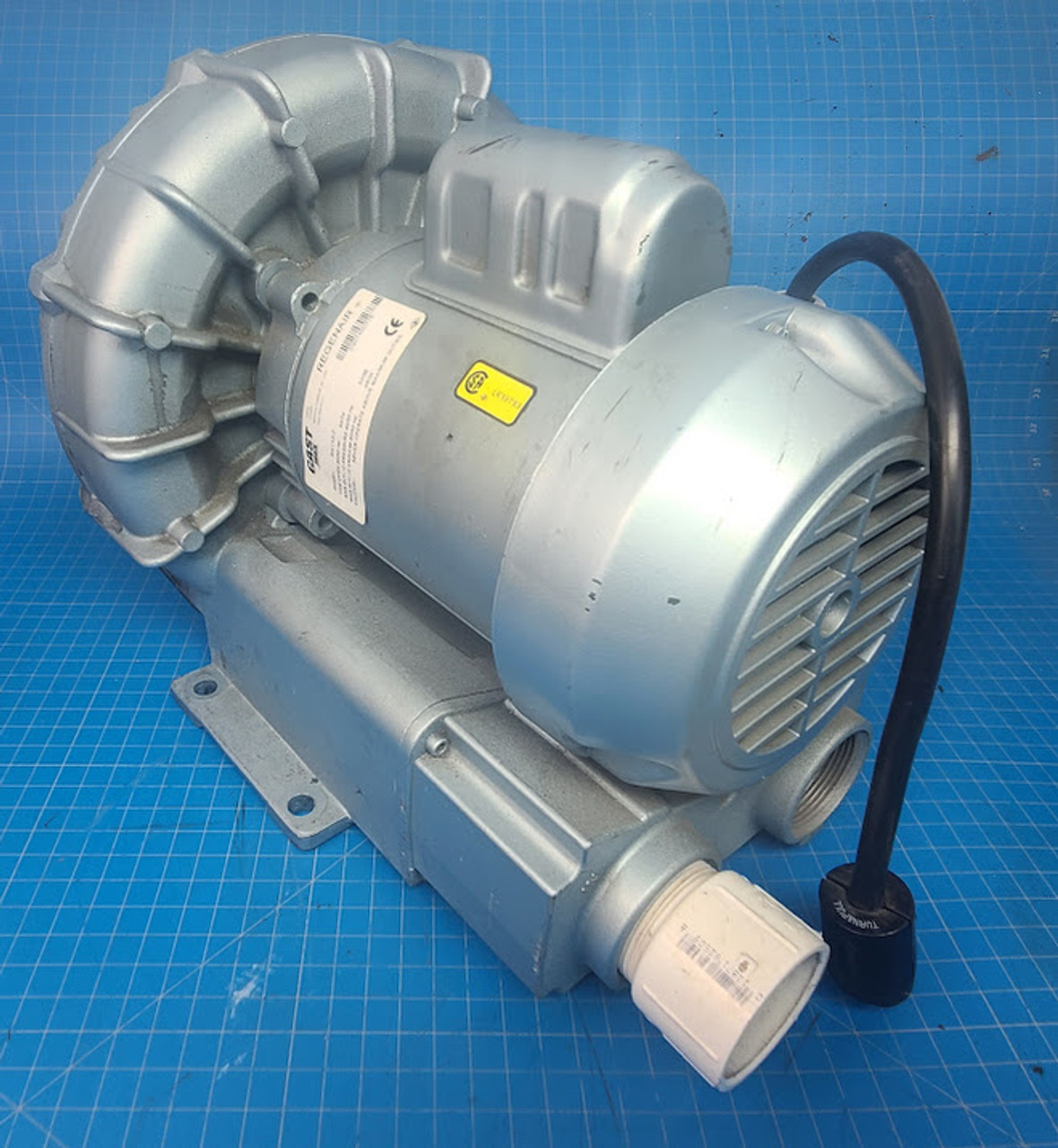 Gast Stock 1 HP 92cfm Regenerative Blower R4110-2