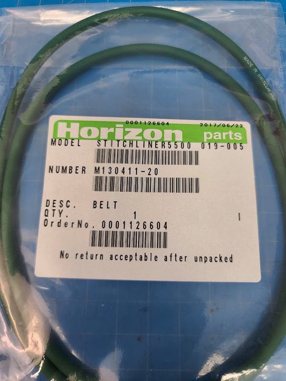 Horizon Stitchliner 5500 Belt M130411-20