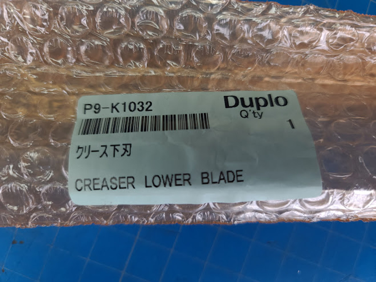 Duplo DC-745 Lower Creaser Blade P9-K1032
