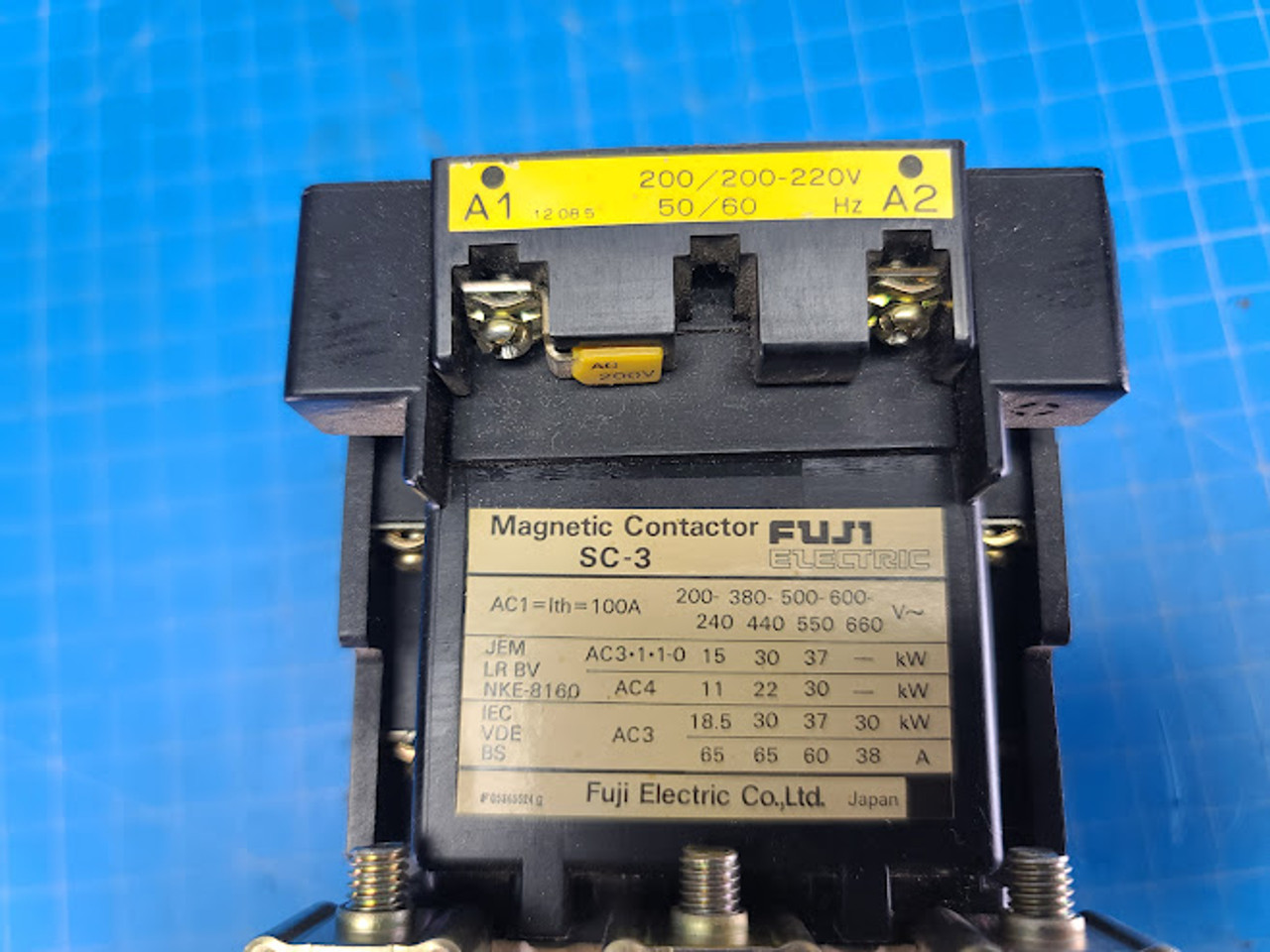 Fuji Electric 100A Magnetic Contactor SC-3