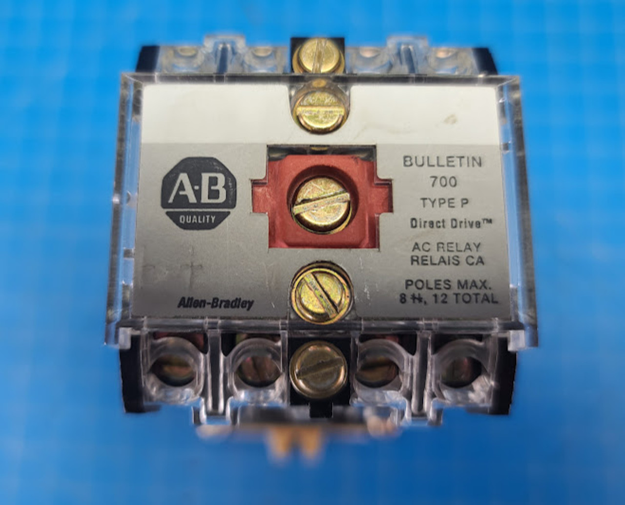 Allen Bradley 12NO 115/120 VAC Master Control Relay 700-PK1200A1 D