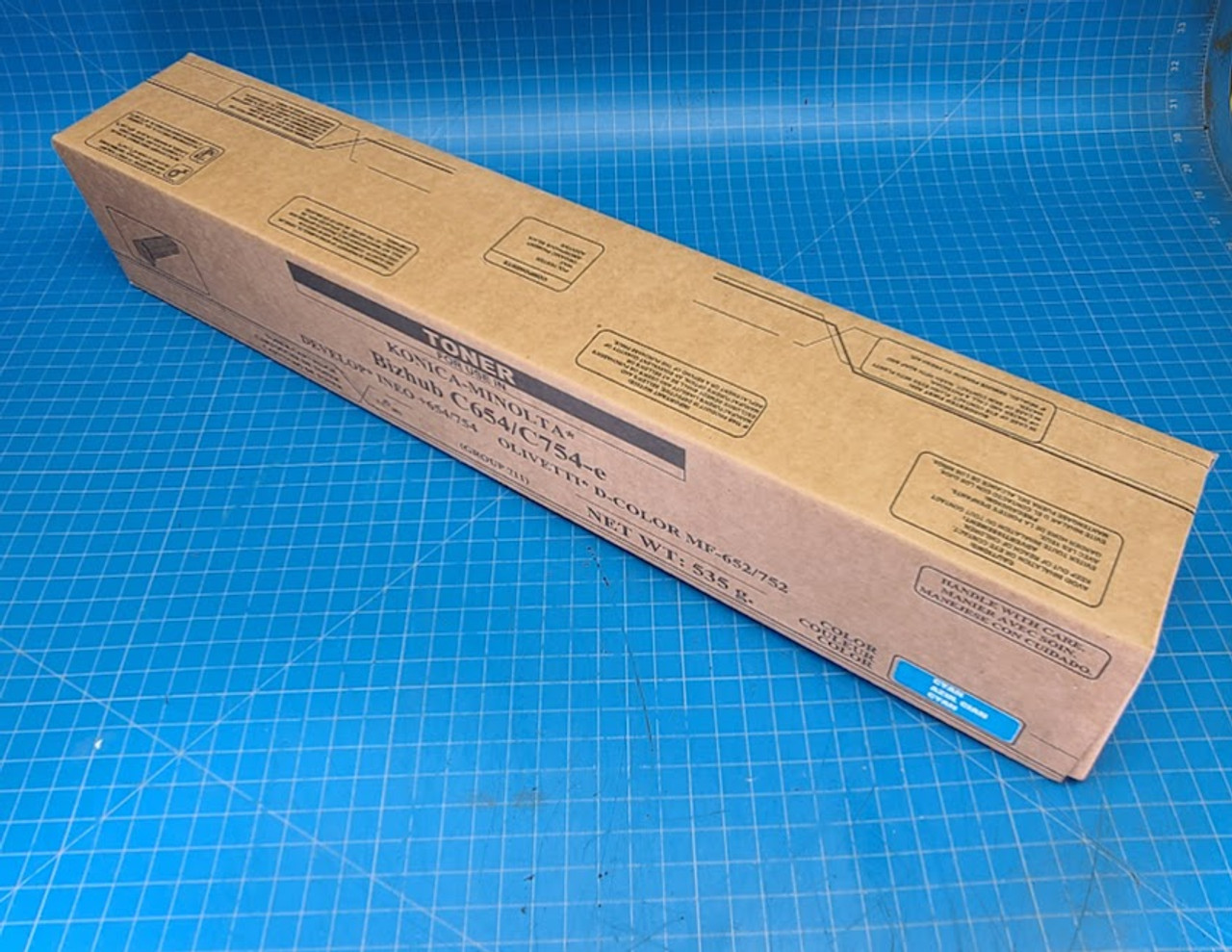 Konica Minolta Bizhub 645 / 754 Cyan Toner Cartridge Compatible TON754C