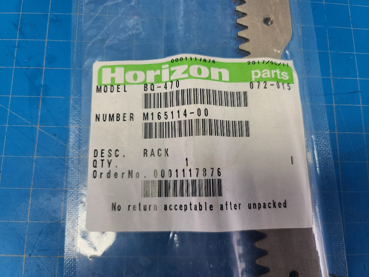Horizon BQ-470 Rack M165114-00