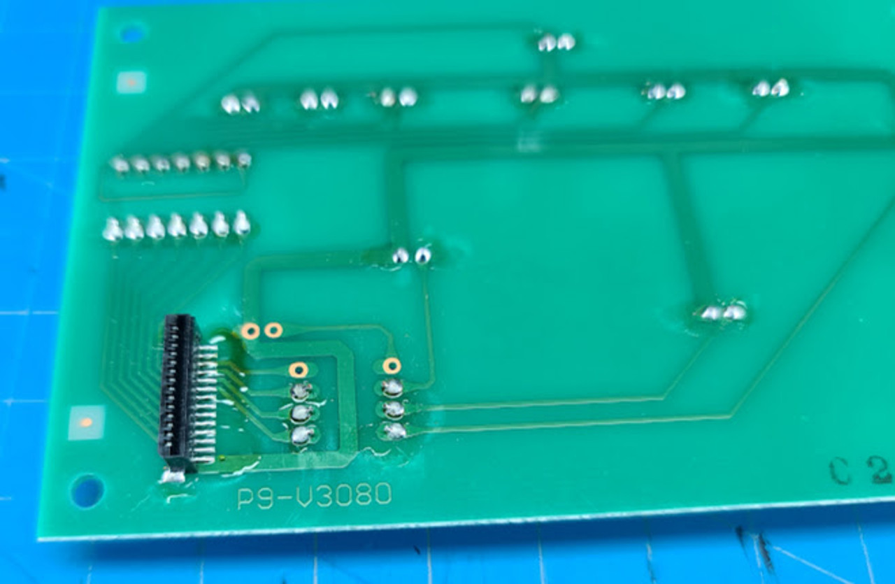 Duplo DC-645 Control Panel Interface LED Indicator Board P9-V3080 P9-V3091