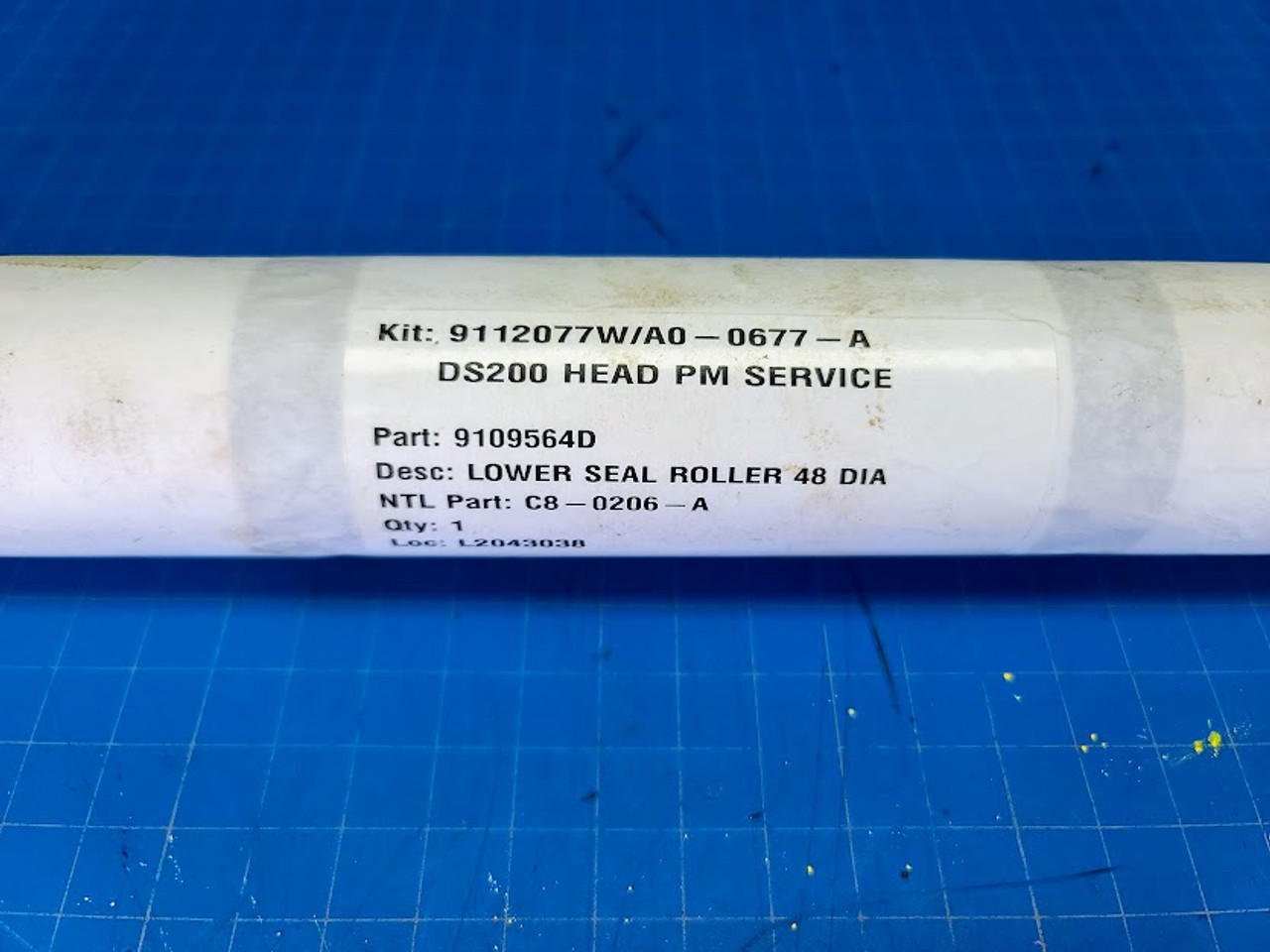 Quadient DS200 48" Lower Seal Roller 9112077W/A0-0677-A