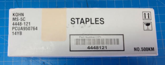 Konica Minolta Staple Cartridge MS-5C 4448-121 PCUA950764 14YB