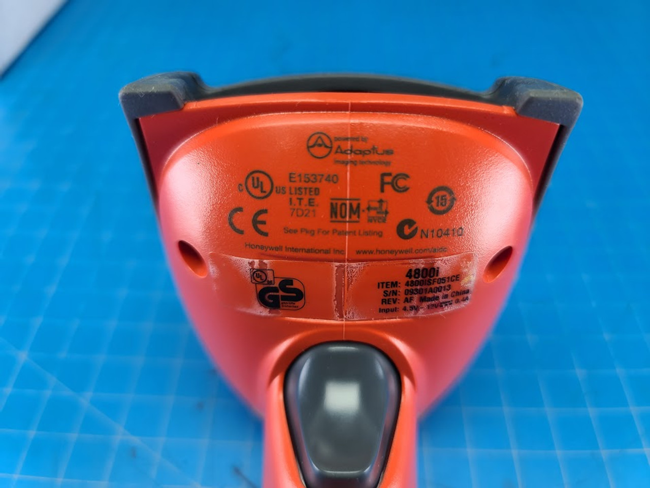 Honeywell 4800ISF051C-0A00E 2D Handheld Barcode Scanner E153740