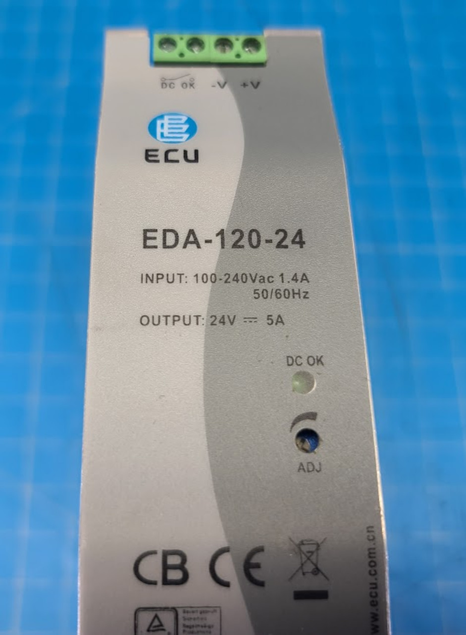 Sunpack / B-Way 24Vdc DIN Rail Power Supply EDA-120-24