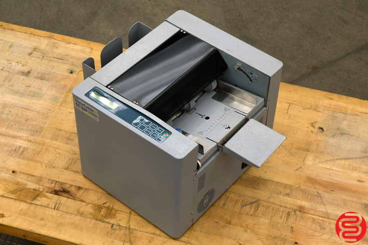 Duplo DocuCutter CC-228 Business Card Slitter with 2 x 3.5" Slitter Module