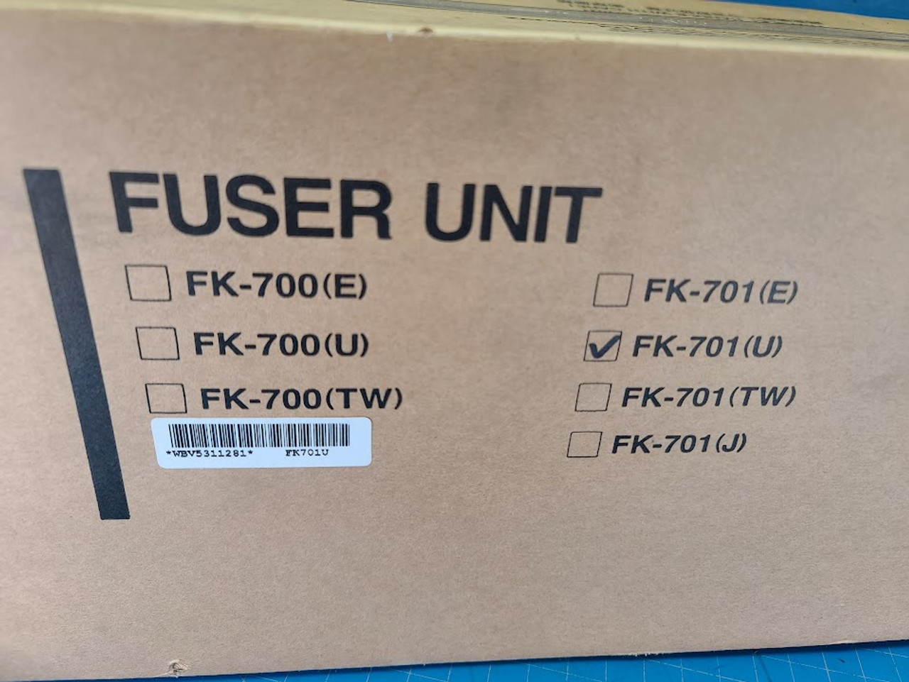 Kyocera Mita FS9100DN Fuser Unit FK-701(U)