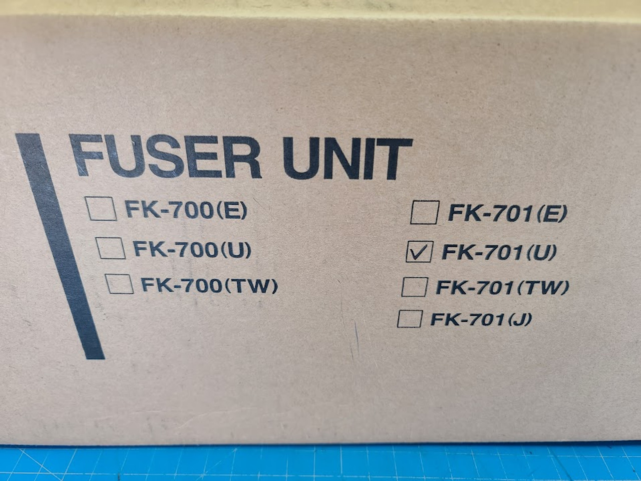 Kyocera Mita FS9100DN Fuser Unit FK-701(U)