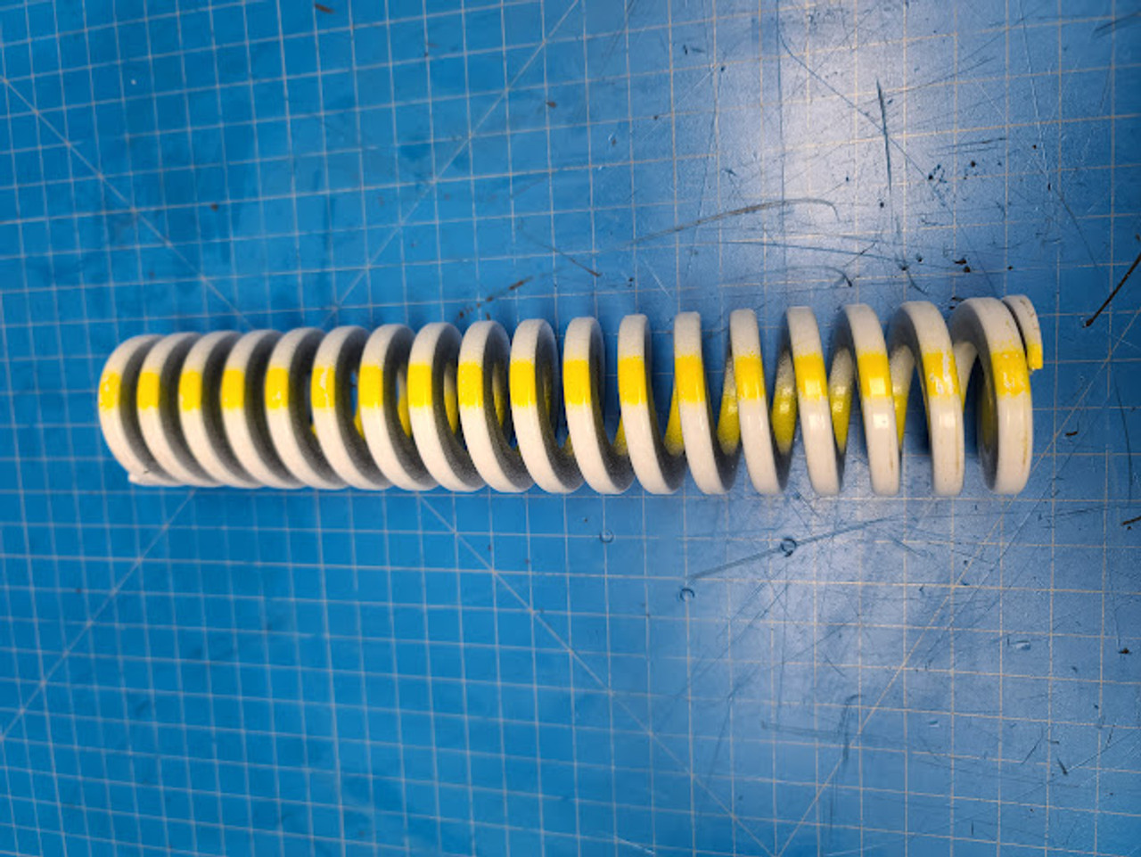 Yellow Stripe Heavy Duty Die Spring 2 x 10"