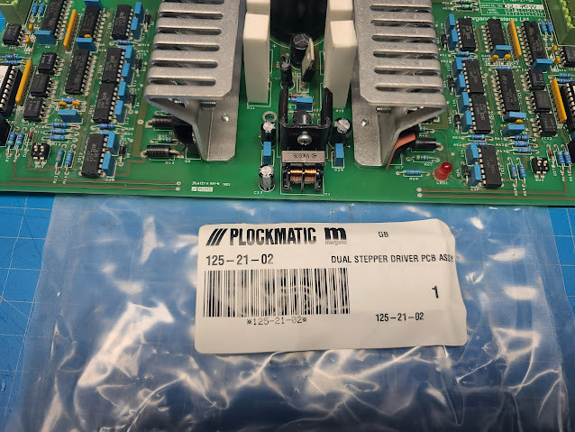 Morgana Plockmatic Stepper Driver Board 125-21-02