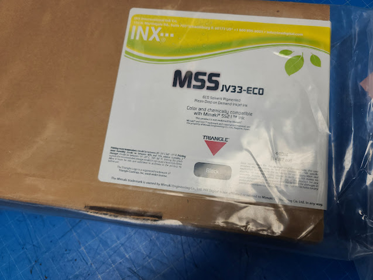 Mimaki Triangle MSS ECO Solvent Ink Black MSS710