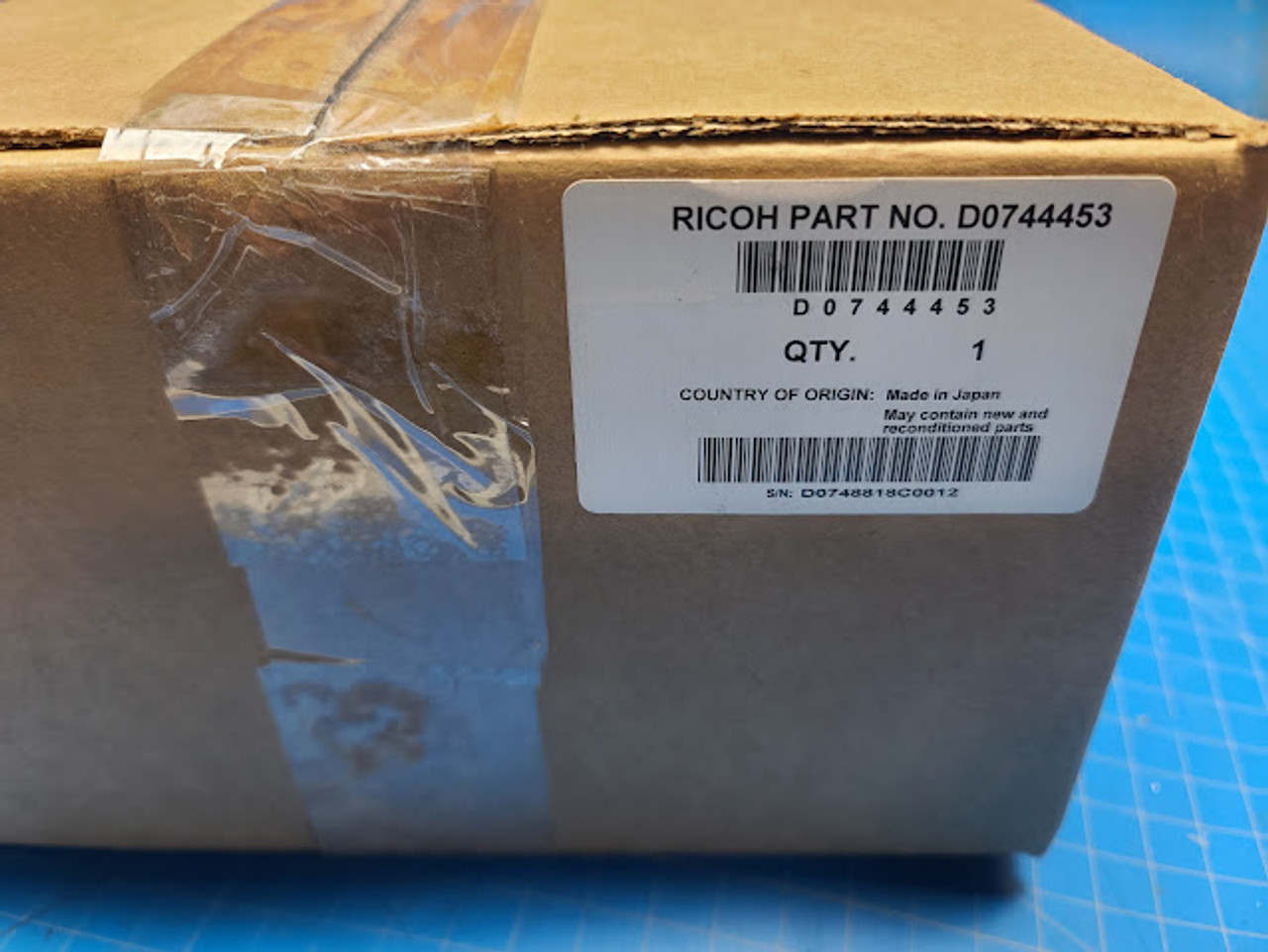 Ricoh Pro C651EX  Web Cleaning Unit D0744453