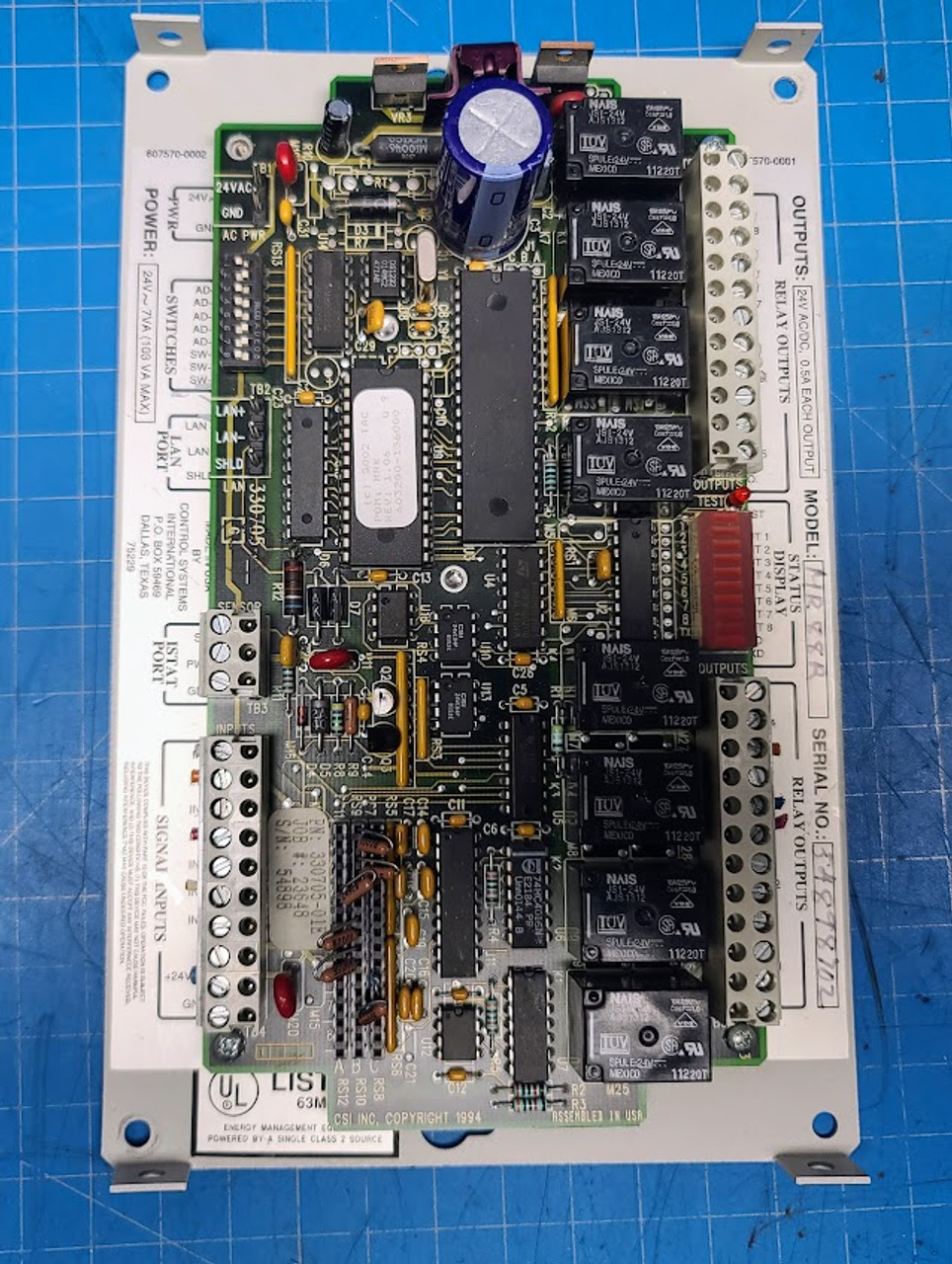 Schneider Electric TAC CSI Controller Board MR88R