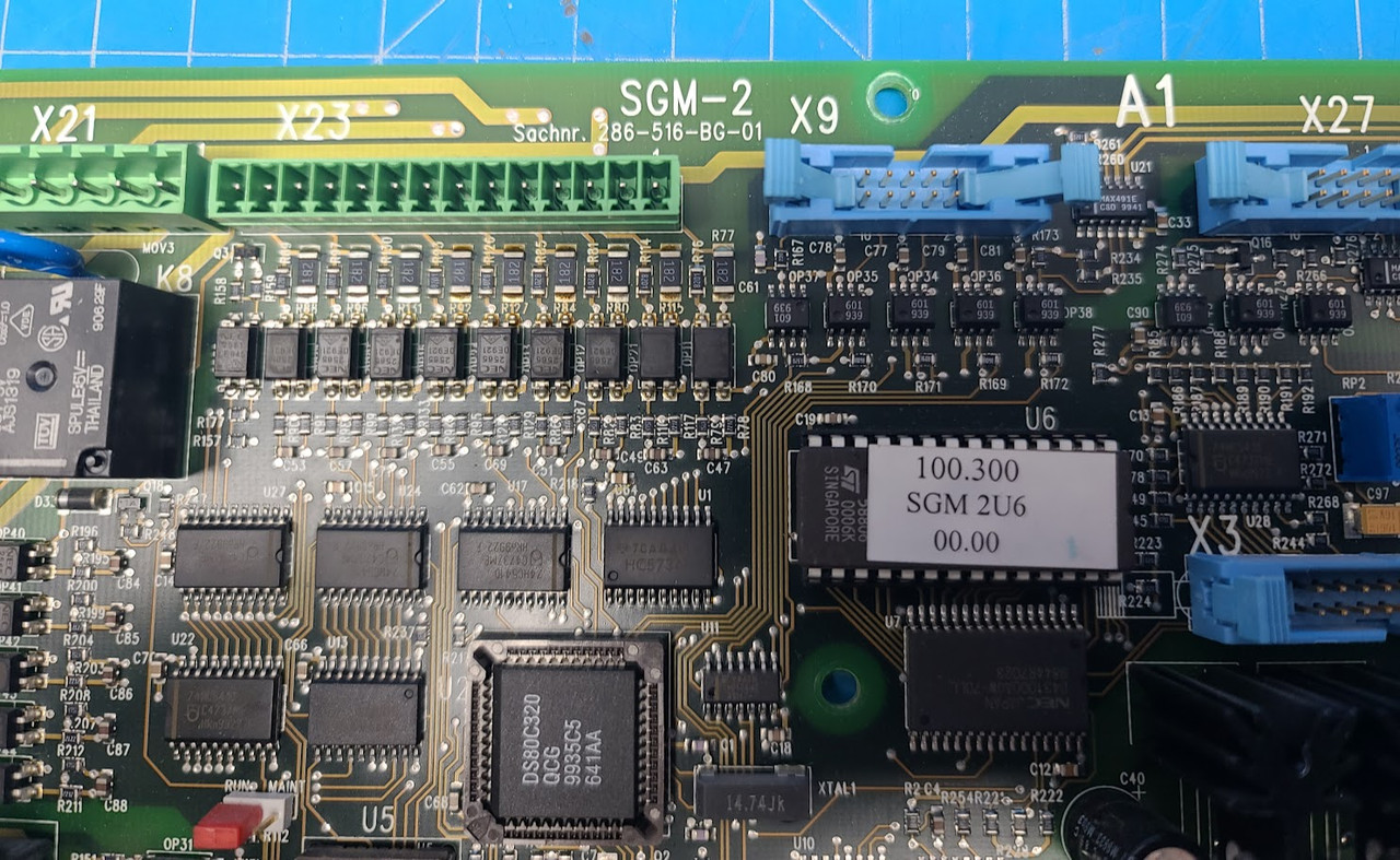 Heidelberg Stahl SGM-2 Circuit Board 286-516-BG-1
