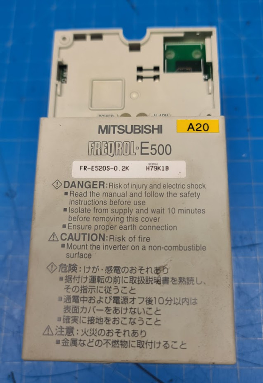 Mitsubishi Inverter Drive Horizon AFC-544 4013302-00 FR-E520S-0.2K