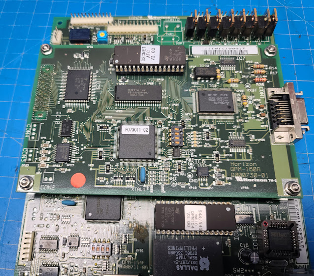 Horizon AFC-544 Main Control / SSC-NET Circuit Board QPM-154Main QPM-160