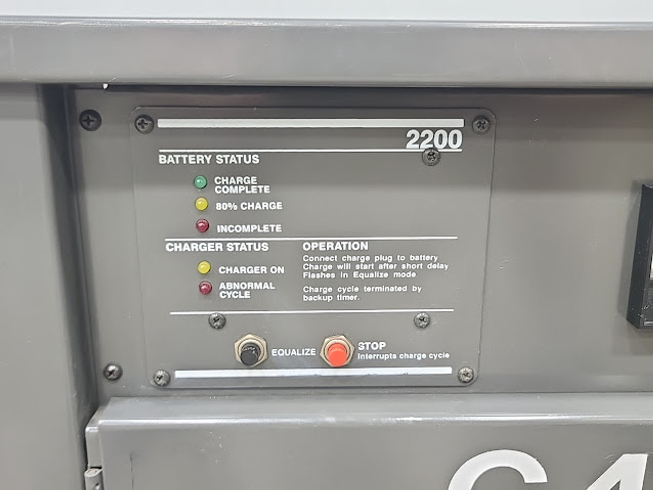 MAC LA 24V 256/380 Amp Hour Battery Charger 12M380B2
