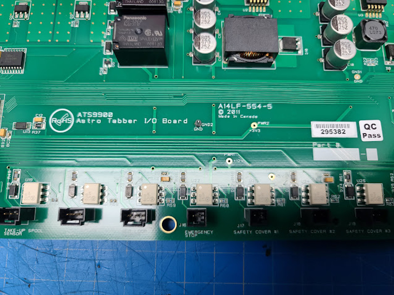 Astro ATS8900/9900 Tabber I/O Board 33-500-530 96LF-082