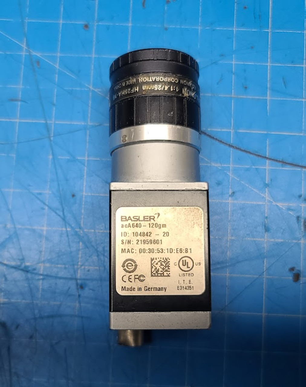 Basler Industrial Camera acA640-120gm