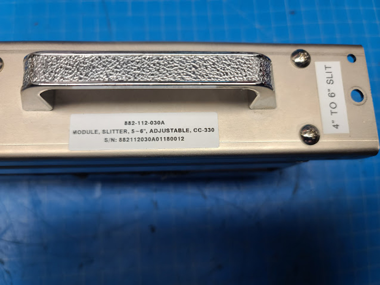 Duplo DocuCutter CC-330 5/6" Slitter Module 882-112-030A
