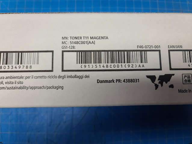 Canon T11 imagePress V1000 Magenta Toner 5148C001AA