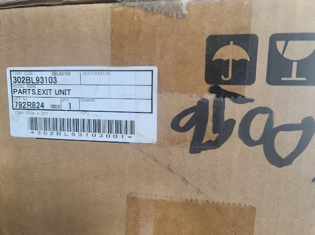 Kyocera Paper Exit Assy. 302BL93103