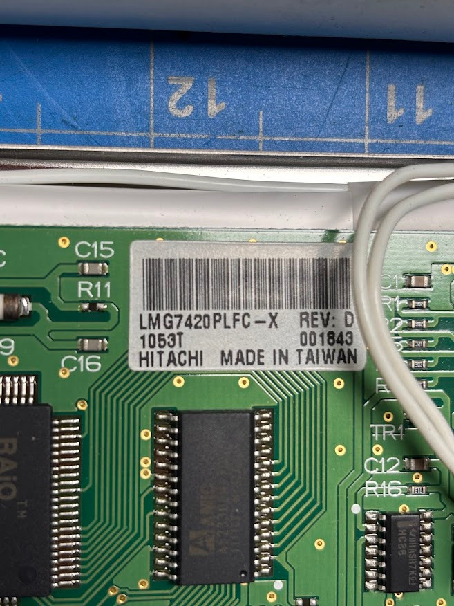 Hitachi Polar 66 5.1" LCD Display Panel LMG7420PLFC-X