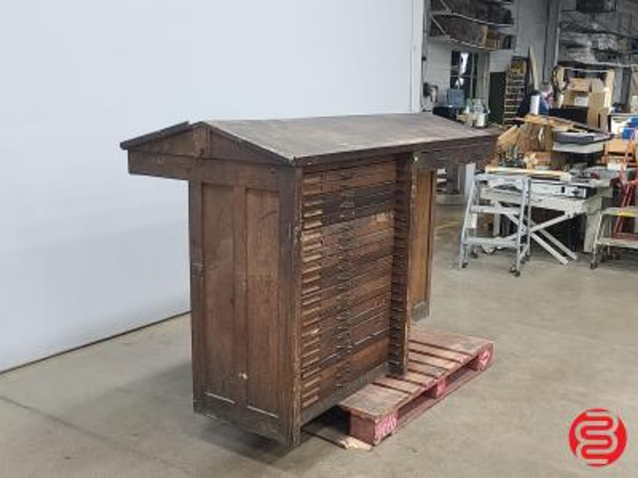 Kramer Letterpress Cabinet