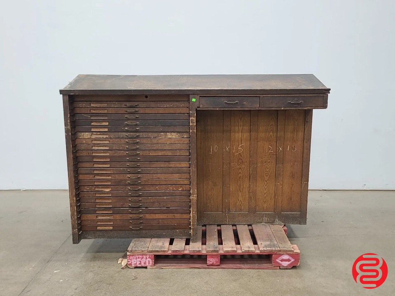 Kramer Letterpress Cabinet