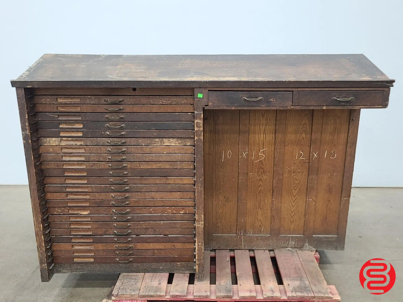 Kramer Letterpress Cabinet
