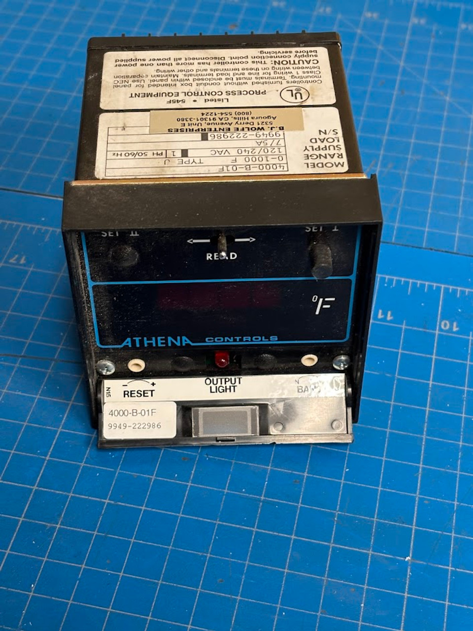 Athena Temperature Control Module 4000-B-01F