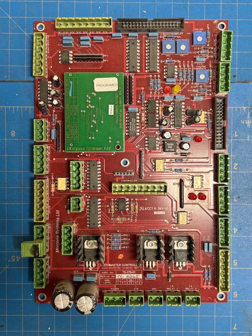 Morgana Documaster MK3 Main Control PCB 75-378-01