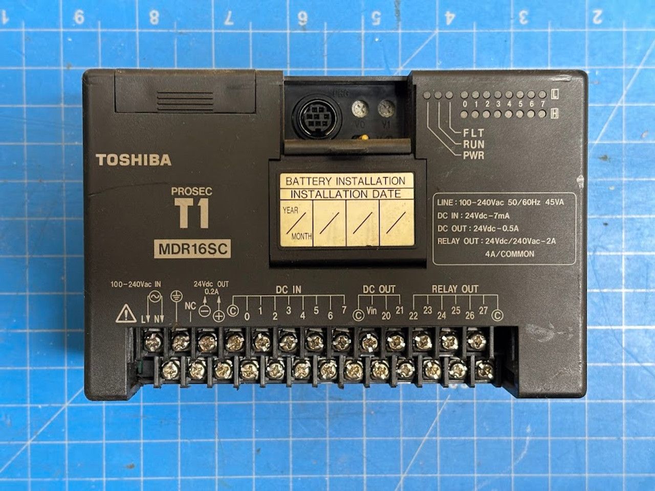 Toshiba Prosec T1 MDR16SS PLC 03Y00074
