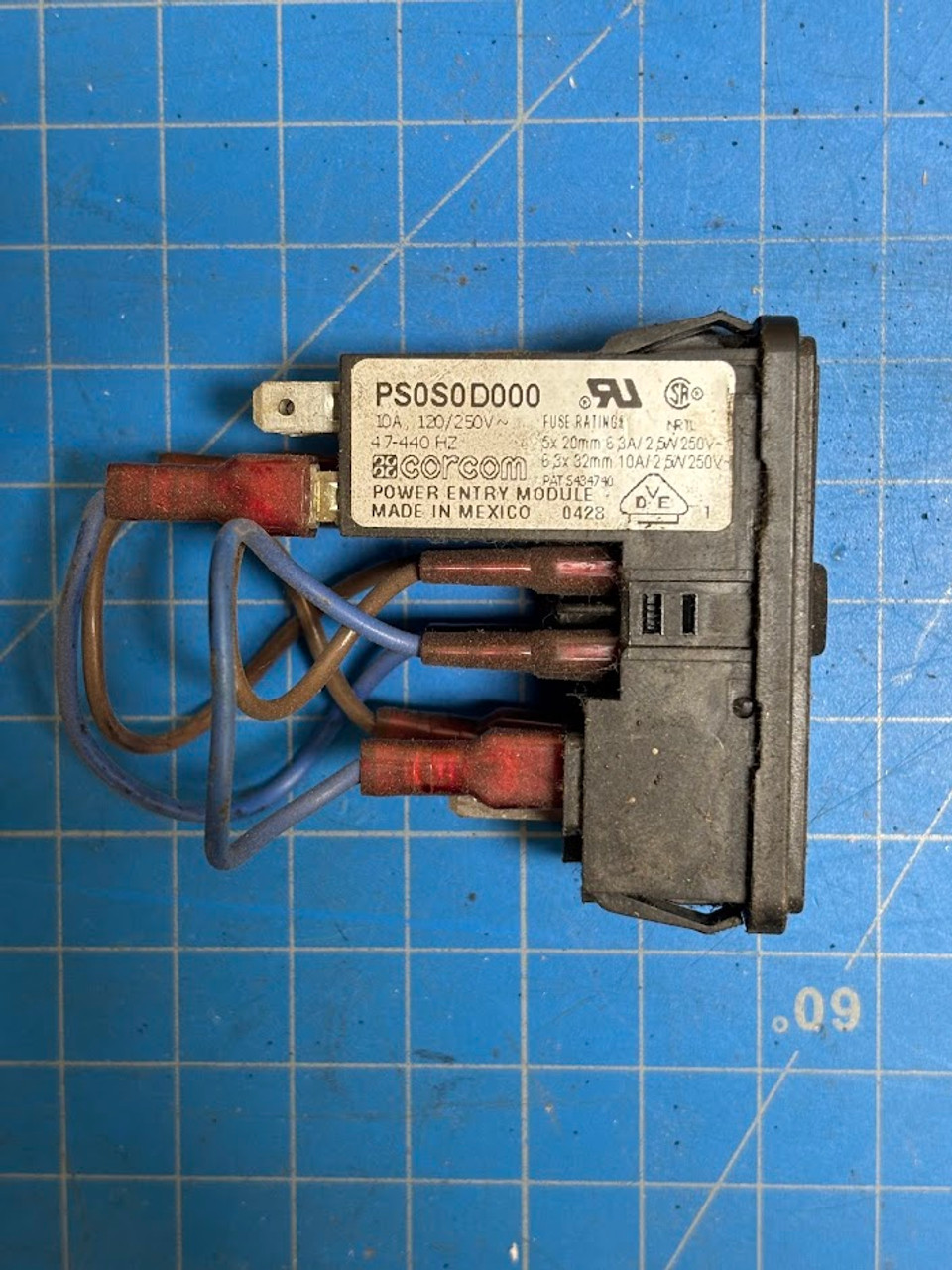 Corcom Power Entry Module EMI PS0S0D000