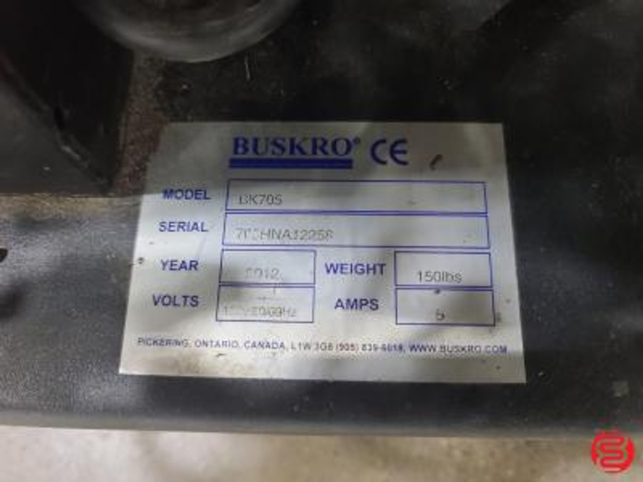 2012 Buskro BK705 Inkjet Controller