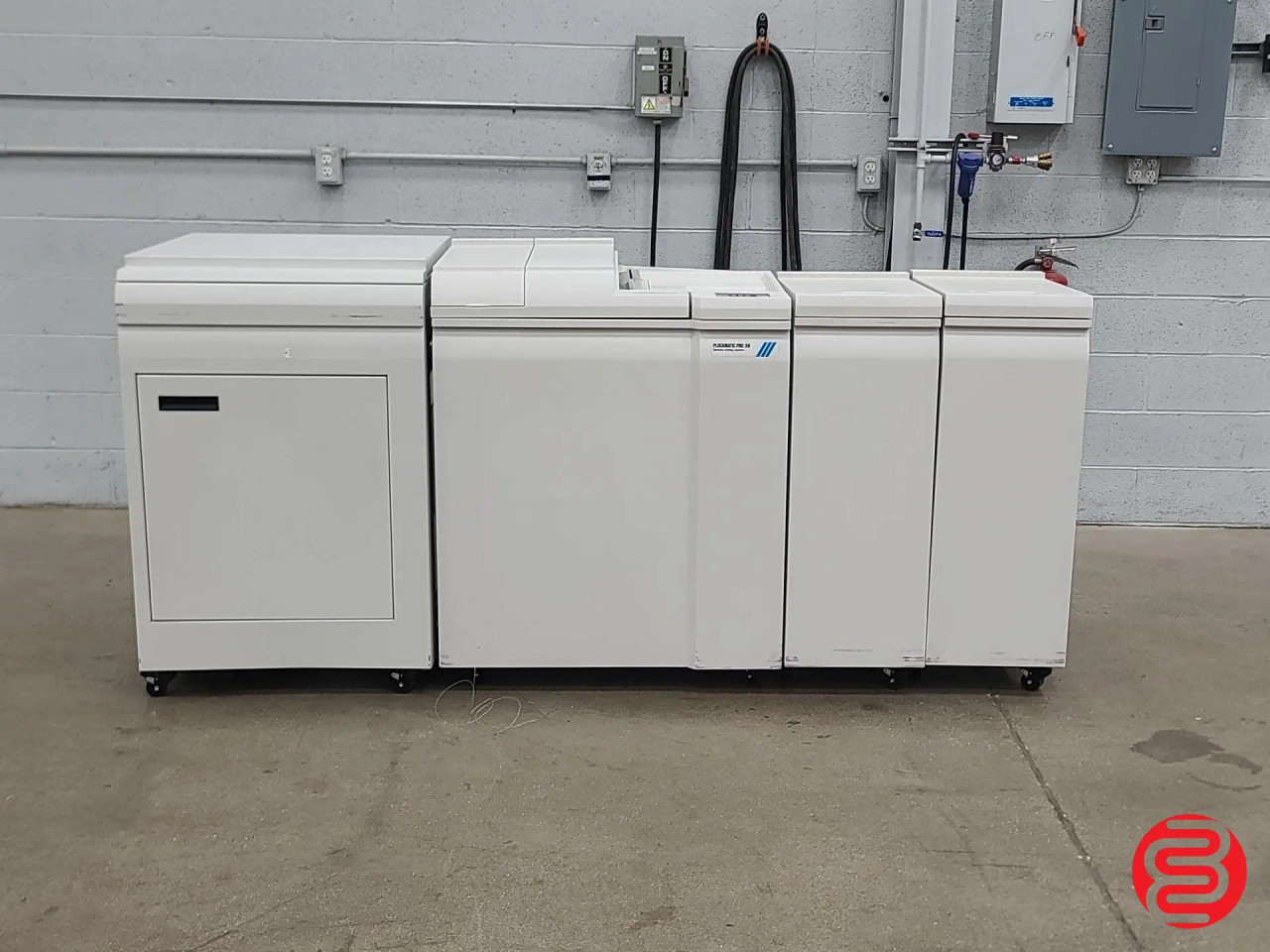 Xerox Plockmatic Pro30 Booklet Making System w/ Stapler & Folder