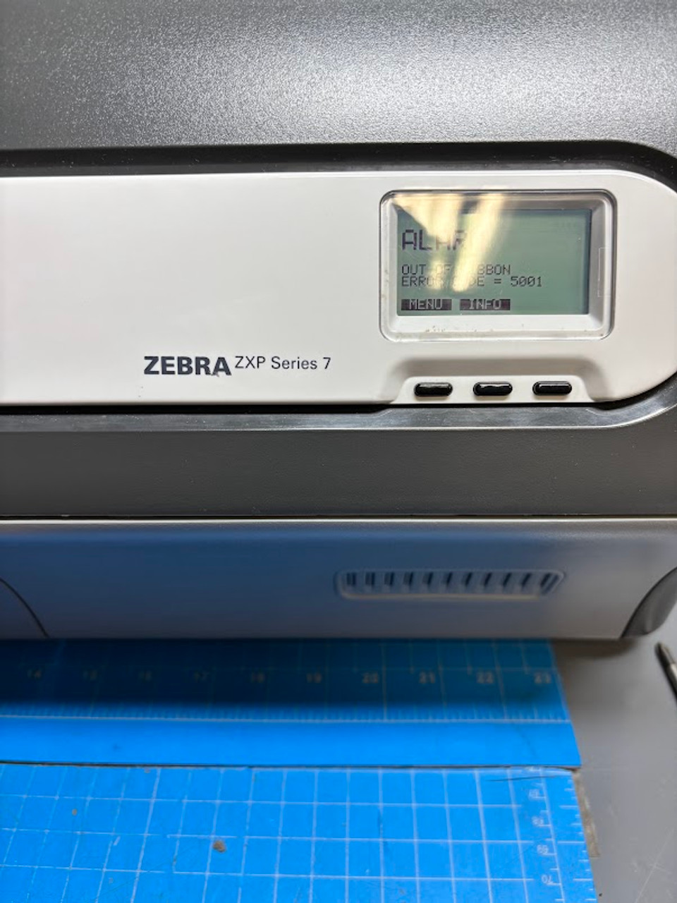 Zebra ZXP Series 7 Z71 Single Side ID Card Printer